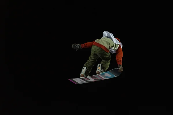 Кубок світу FIS сноуборд великий повітря — стокове фото