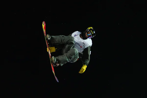 Coppa del mondo FIS Snowboard Big Air — Foto Stock