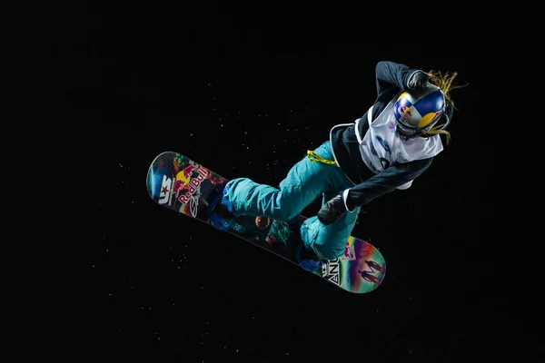 Coppa del mondo FIS Snowboard Big Air — Foto Stock