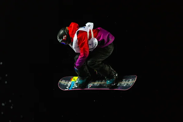 FIS Snowboard Big Air Copa del Mundo — Foto de Stock