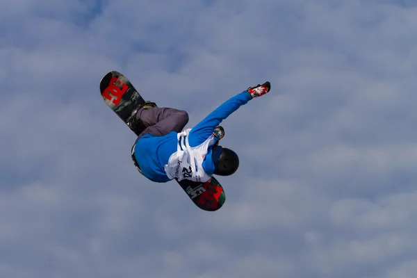 Кубок світу FIS сноуборд великий повітря — стокове фото