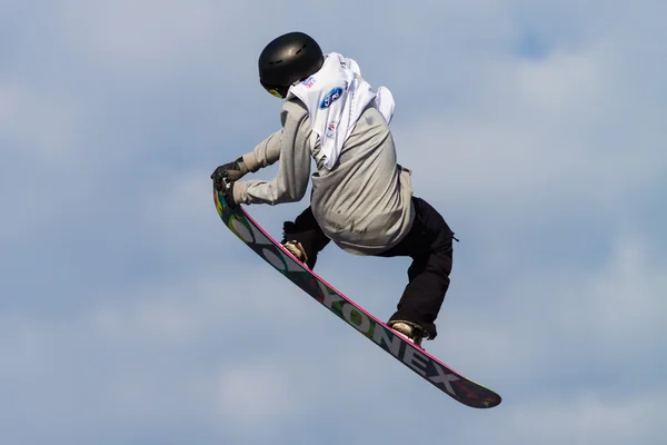 Snowboard Big-Air-Weltcup — Stockfoto