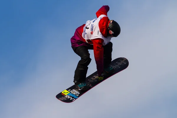 Puchar Świata w snowboardzie FIS Big Air — Zdjęcie stockowe