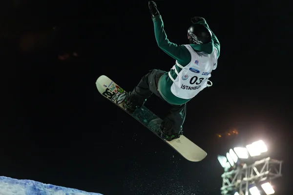 FIS Snowboard Big Air World Cup — Stockfoto