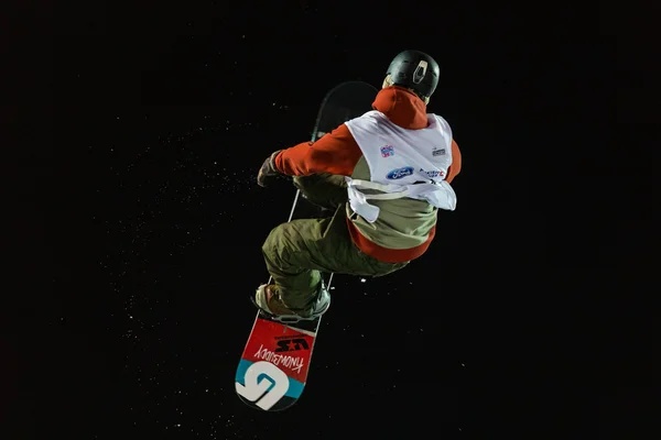 FIS Snowboard Big Air Copa del Mundo —  Fotos de Stock