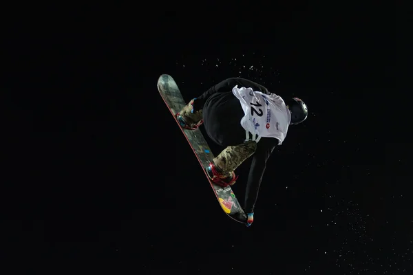 FIS Snowboard Big Air Copa del Mundo — Foto de Stock