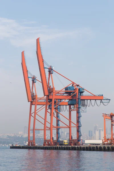 Port kranar — Stockfoto