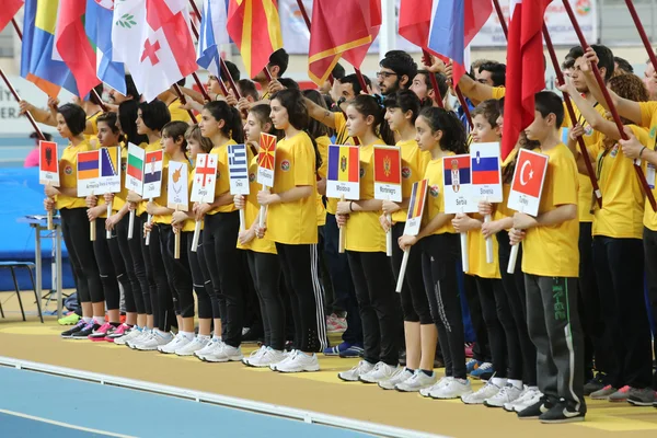 Halowe Mistrzostwa Europy w Lekkoatletyce Bałkanów — Zdjęcie stockowe