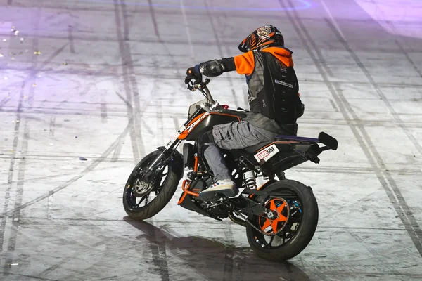 Motorcycle Stunt Show — Stock Photo, Image