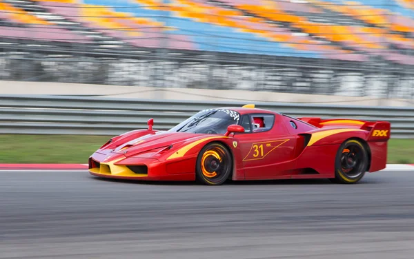 Ferrari dias de corrida — Fotografia de Stock