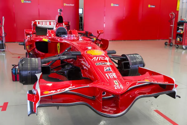 Ferrari dias de corrida — Fotografia de Stock