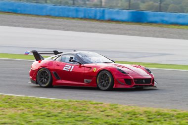 Ferrari yarış gün