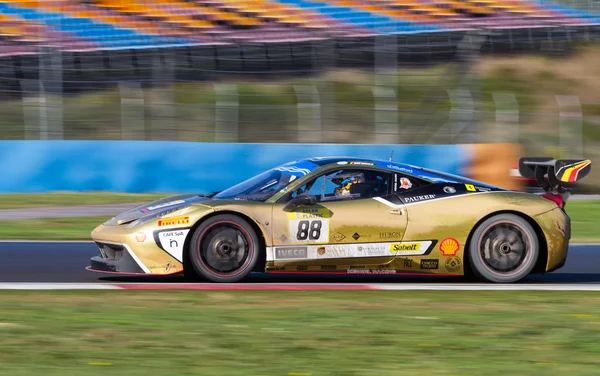 Ferrari dias de corrida — Fotografia de Stock