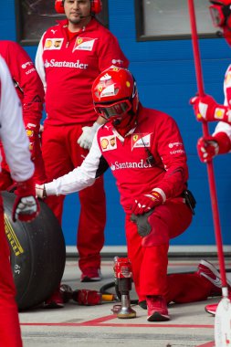 Ferrari yarış gün