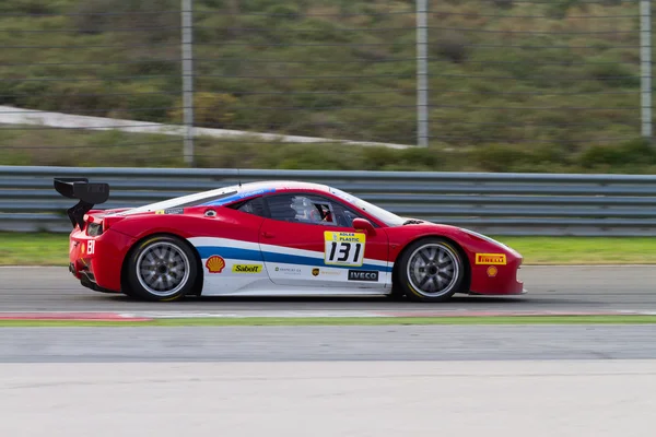 Ferrari dias de corrida — Fotografia de Stock