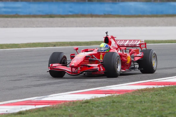 Ferrari dias de corrida — Fotografia de Stock