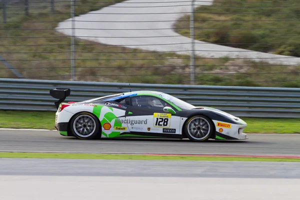 Ferrari dias de corrida — Fotografia de Stock