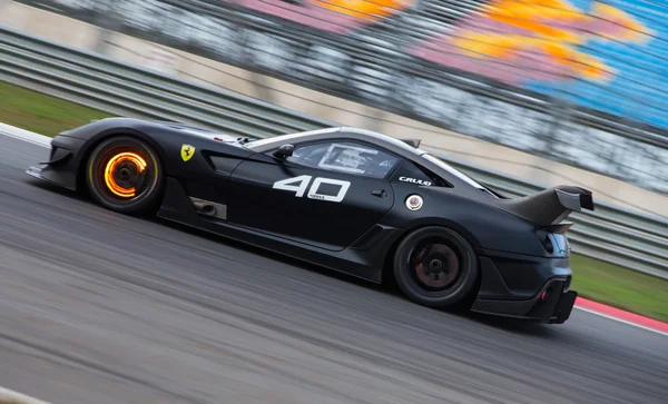 Ferrari dias de corrida — Fotografia de Stock