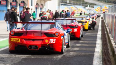 Ferrari Racing Days clipart
