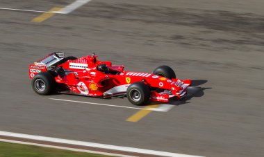 Ferrari yarış gün