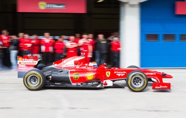 Ferrari yarış gün