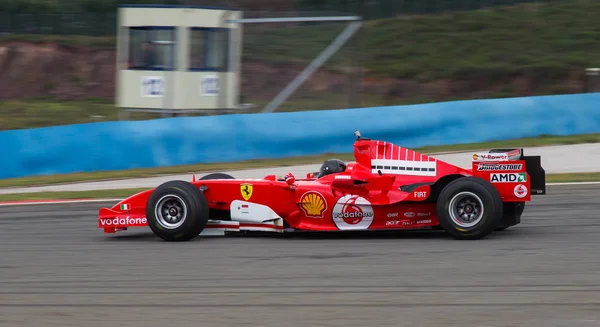 Ferrari dias de corrida — Fotografia de Stock