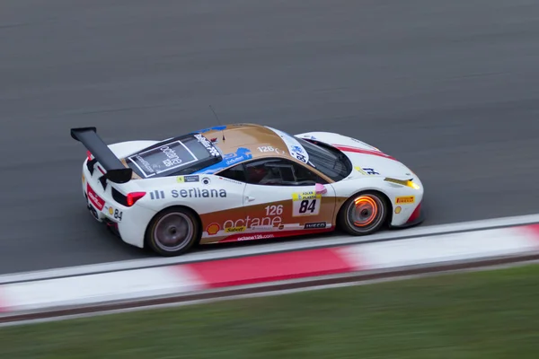 Ferrari dias de corrida — Fotografia de Stock