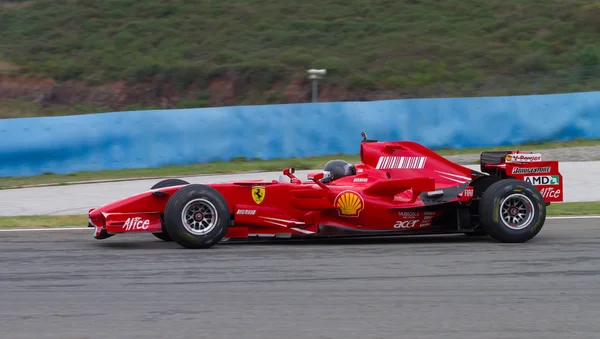 Гоночные дни Ferrari — стоковое фото