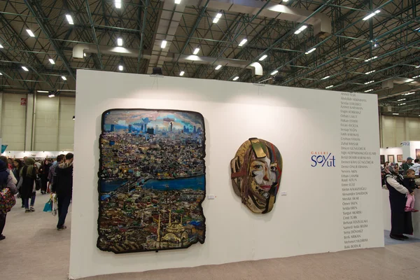 Istanbul kunstbeurs — Stockfoto