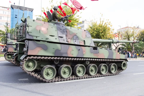 29 oktober viering van de dag van de Republiek van Turkije — Stockfoto