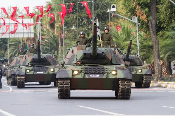 29 oktober viering van de dag van de Republiek van Turkije — Stockfoto