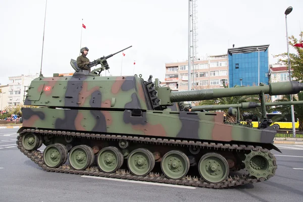 29 oktober viering van de dag van de Republiek van Turkije — Stockfoto