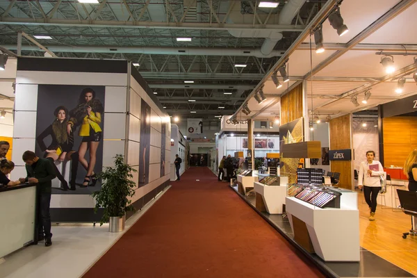 Istanbul Leather Fair — Stock Photo, Image