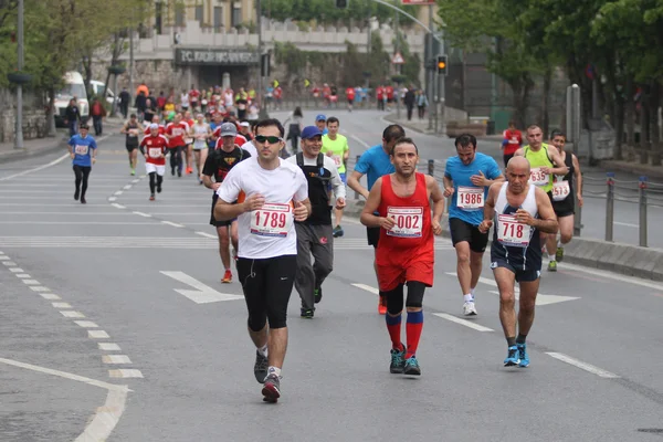 10 Istanbul Halvmarathon — Stockfoto