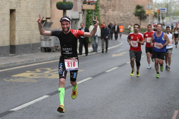 10 Istanbul Halvmarathon — Stockfoto