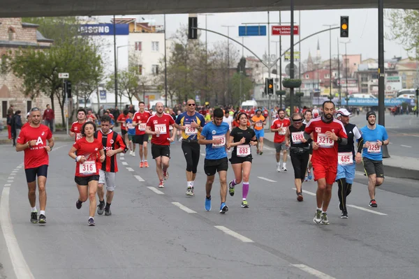 第10次伊斯坦布尔半程马拉松 — 图库照片