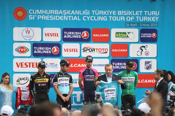 51e tournée présidentielle à vélo de Turquie — Photo