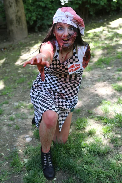 Zombie Walk Istanbul — Stockfoto