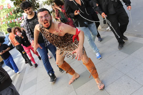 Zombie Walk Estambul — Foto de Stock