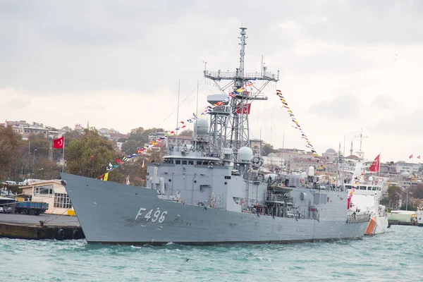 Navio de guerra — Fotografia de Stock