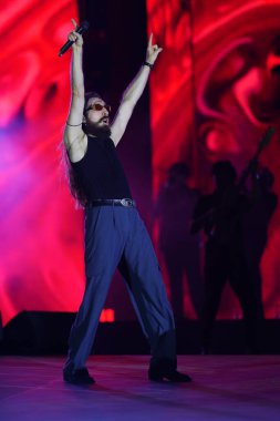 İSTANBUL, TÜRKİYE - Ağustos 03, 2025: Emre Fel Konseri, İstanbul