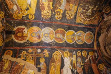 NEVSEHIR, TURKIYE - 08 AĞUSTOS 2025: Gulsehir Kasabasındaki St. Jean Kilisesi