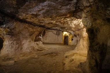 NEVSEHIR, TURKIYE - 09 Ağustos 2025: Derinkuyu Yeraltı Şehri