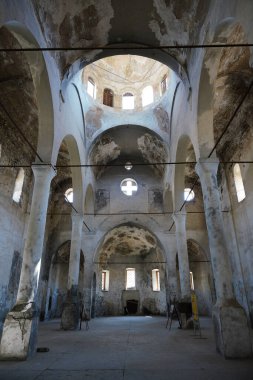 NEVSEHIR, TURKIYE - 08 AĞUSTOS 2025: Gulsehir Kasabasındaki St Dimitros Yunan Kilisesi