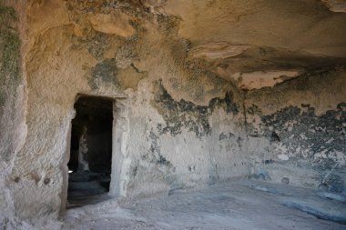 NEVSEHIR, TURKIYE - 08 AĞUSTOS 2025: Gulsehir Açık Saray Arkeoloji Alanı