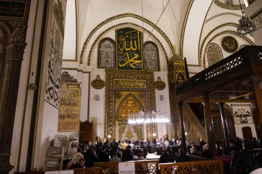 BURSA, TURKIYE - 06 Aralık 2025: Bursa, Ulu Camii Bursa