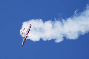 ESKISEHIR, TURKIYE - 20 Eylül 2025: Sivrihisar SHG Hava Gösterisinde Ekstra 300L (1290)