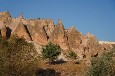 Devrent Valley, Cappadocia, Nevsehir City, Türkiye 'deki Kaya oluşumları