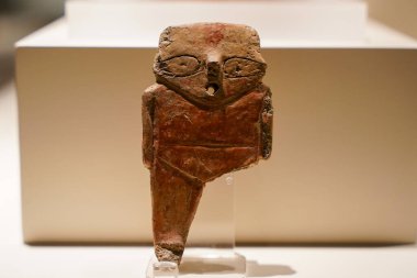 ANKARA, TURKIYE - 27 Aralık 2025: Anadolu Medeniyetler Müzesinde Eser