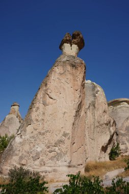 Pasabag Vadisi 'ndeki Peri Bacası, Nevsehir Şehri, Türkiye